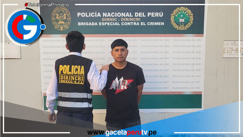 Capturan A Delincuente Implicado En Asesinato De Suboficial PNP En San