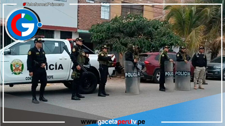 PNP desarticula banda criminal en Chiclayo Gaceta Perú TV