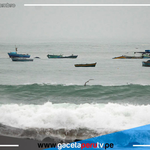 Recomiendan suspender labores de pesca por presencia de oleajes intensos 