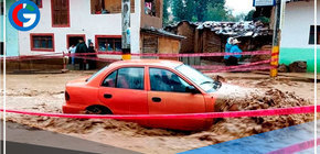 Lluvias intensas activan quebradas y afectan 5 viviendas en Los Baños del Inca en Cajamarca