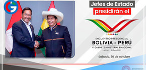 Pedro Castillo y Arce por primera vez en La Paz