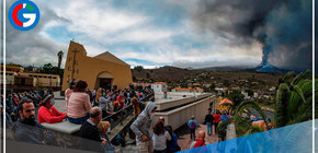 El volcán de La Palma es ya un atractivo turístico 