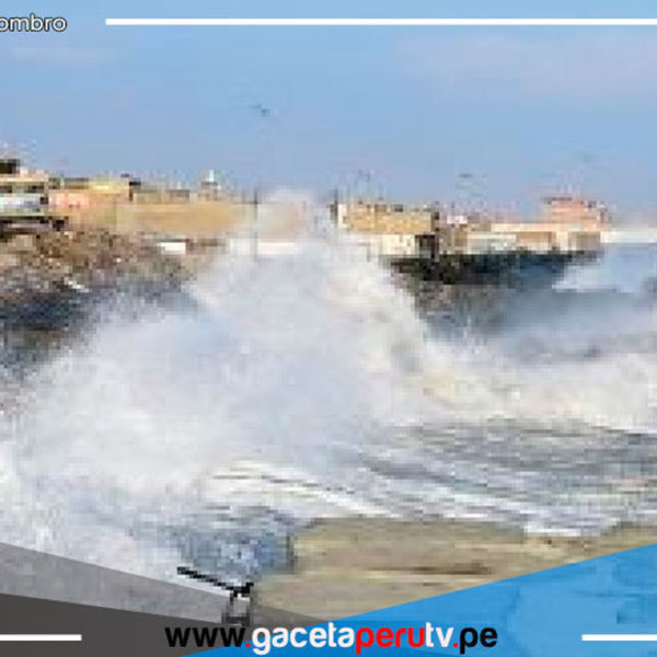 Indeci recomienda medidas de protección ante oleajes 