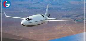 Avión "bala" que podría revolucionar los viajes de negocios, concluye su primera etapa de pruebas 