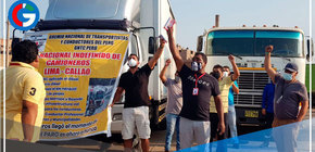 Gremios de transportistas anuncian paro el lunes 8 de noviembre