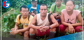 La PNP halló con vida a cuatro comuneros asháninkas en Pasco