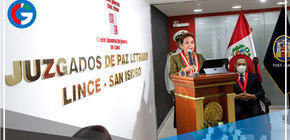 Inauguran nueva sede de Juzgados de Paz Letrado de Lince y San Isidro 