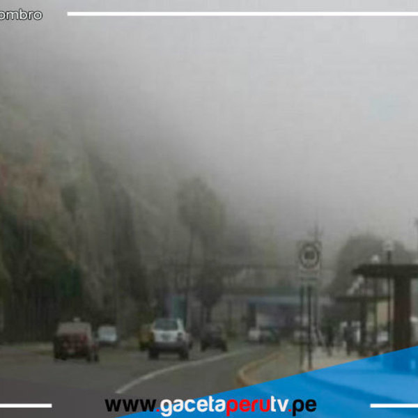 Días fríos en la Costa continuarán hasta fin de año