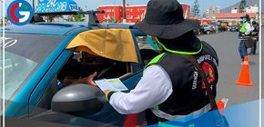 Autoridades verifican carnet de vacunación en choferes de transporte público en Chimbote