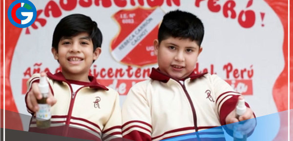 Lima: Escolares crean macerado de plantas para combatir enfermedades respiratorias 