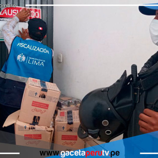 Clausuran depósito donde se almacenaba golosinas y panetones vencidos 