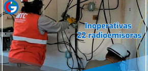 Incauta 229 equipos de radio y televisión que funcionaban ilegalmente en el país 