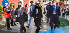 Llegó a Trujillo la Premier Mirtha Vásquez, para retomar el Gore Ejecutivo 16