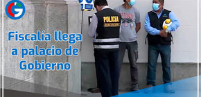 Personal del Ministerio Público llega a Palacio de Gobierno para diligencia por caso Petroperú