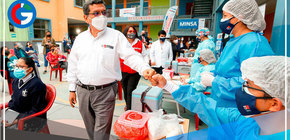 Lanzan estrategia para vacunar a escolares próximos a retornar a clases 