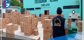 Incautan más de 15 toneladas de pirotécnicos valorizado en S/ 2 millones en Lambayeque