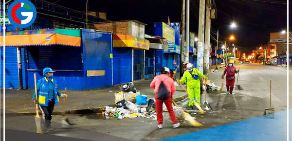Más de 300 toneladas de residuos se recogieron tras celebración de Navidad en Chimbote