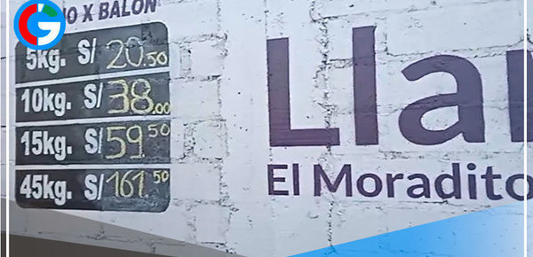 Arequipa: el balón de gas de 10 kilos cuesta ahora S/ 38 