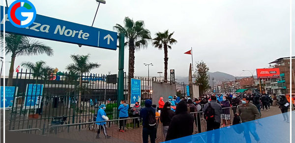 Vacunatorio de Plaza Norte no atenderá del 20 al 22 de septiembre