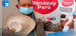 Más de 860,000 personas cobrarán el bono Yanapay Perú en Cajamarca