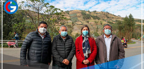 Presidenta del Congreso y legisladores liberteños inician actividades en Huamachuco