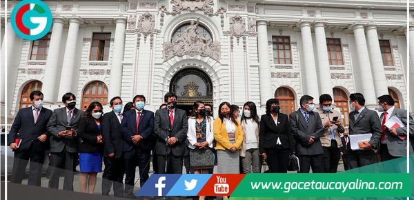 Bancada de Perú Libre rechaza declaraciones de la presidenta del Congreso