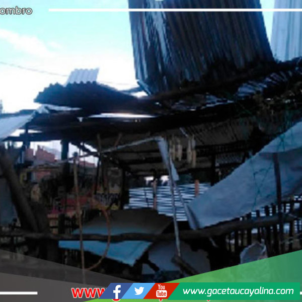 Fuertes vientos dañan varias viviendas en tres localidades de Independencia en Áncash