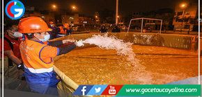 MML entregará 20 mil m3 de agua potable a familias afectadas por aniego en SJL 