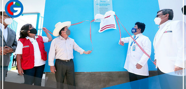 Presidente Pedro Castillo participa en la inauguración del hospital Bicentenario Canta Callao