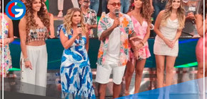 Roger del Águila y Johanna San Miguel son los conductores del programa de concursos "Esto es Habacilar"