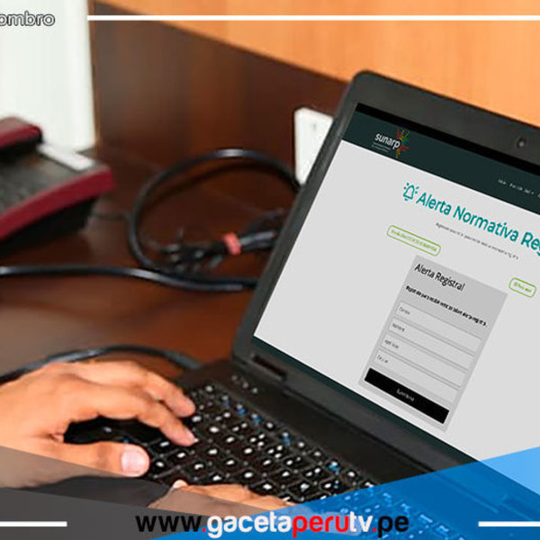 Ciudadanos recibirán información actualizada sobre la normativa que emita la Sunarp   