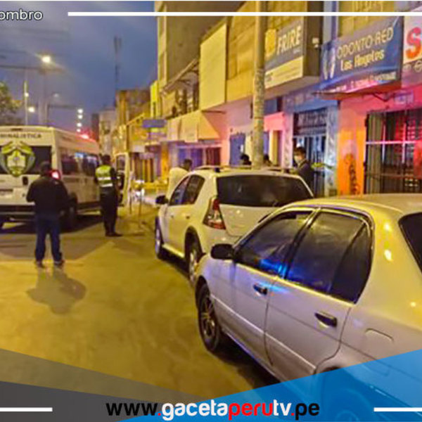 Dos jóvenes fueron asesinados en dos puntos de la ciudad de Lima