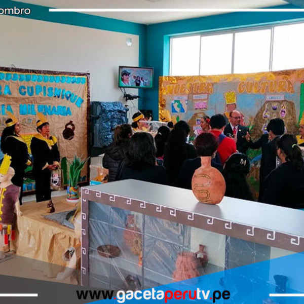 Lambayeque: Inauguran primer museo escolar de la cultura Cupisnique