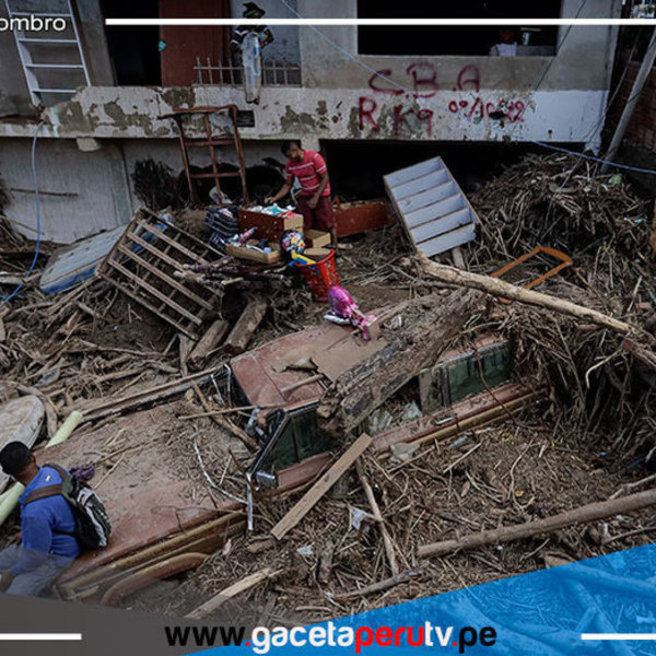 50 muertos por un corrimiento de tierras en Venezuela