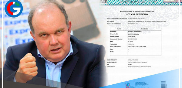 Rafael López Aliaga denunció que figura como fallecido en el registro de Reniec