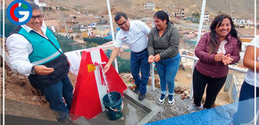 Cañete: Se benefician con piletas públicas de agua potable