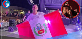 Así fue la vibrante aparición del ‘Pato’ Quiñones en el concierto del ‘Big Boss’ en Lima