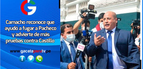 Exsubsecretario general del Despacho de Palacio de Gobierno reconoce que ayudó a fugar a Pacheco