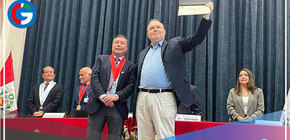 Alcalde electo a la Municipalidad de Lima Metropolitana recibió sus credenciales