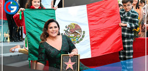 Angélica Vale ya tiene su estrella en el Paseo de la Fama 