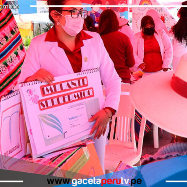 Puno: Realizan campaña informativa sobre planificación familiar