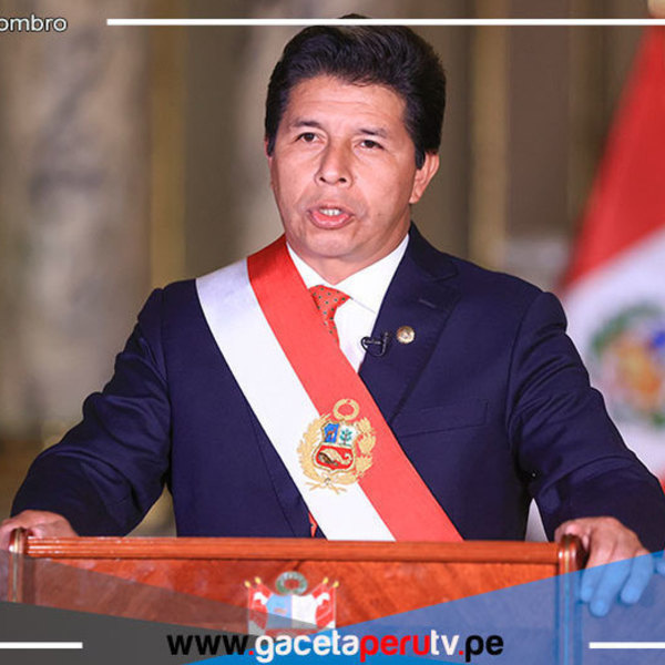 Jefe de Estado brina Mensaje a la nación tras rechazo del Congreso a cuestión de confianza