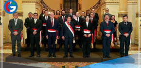 Juramentaron nuevos ministros de Estado en Palacio de Gobierno 