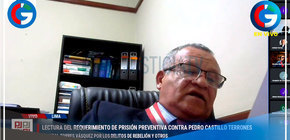 Poder Judicial resuelve pedido de prisión preventiva contra Pedro Castillo y Aníbal Torres