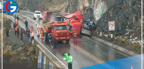 Accidente de tránsito en la carretera Central deja un muerto y varios heridos 