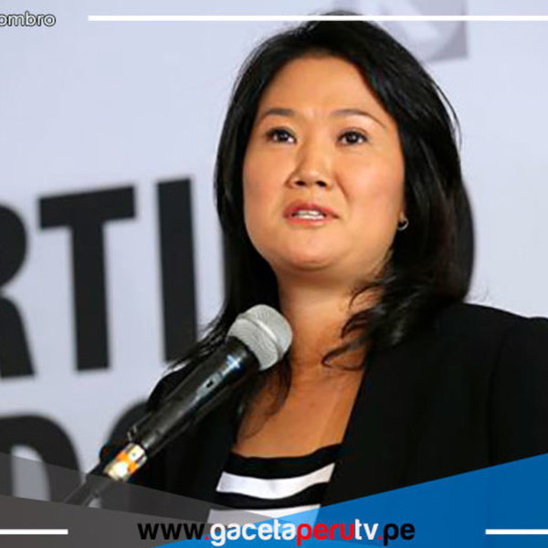 Juez Víctor Zúñiga impone amonestación a Keiko Fujimori