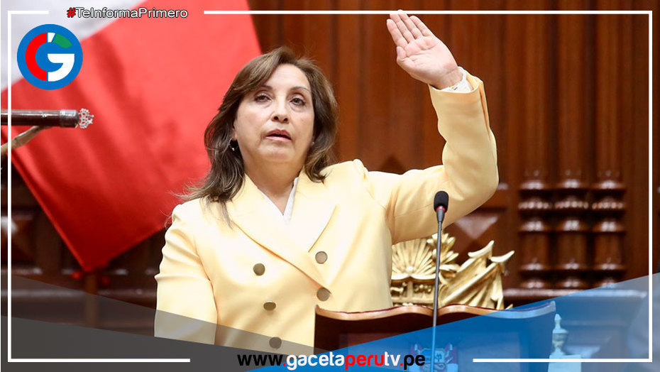 Dina Boluarte Jura Como Presidenta Del Perú | Gaceta Perú TV