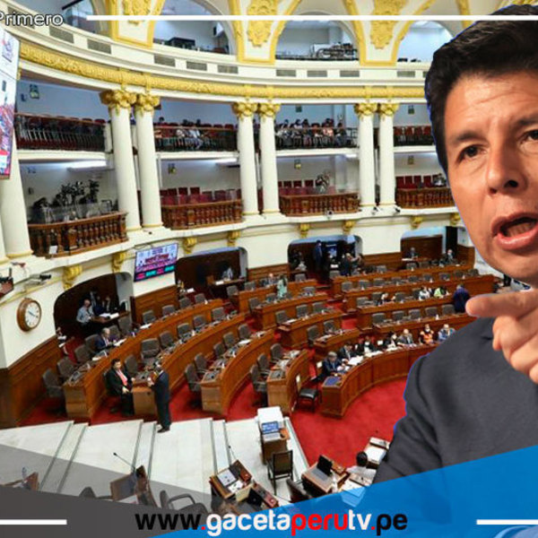 Hoy debaten la tercera moción de vacancia presidencial contra Pedro Castillo