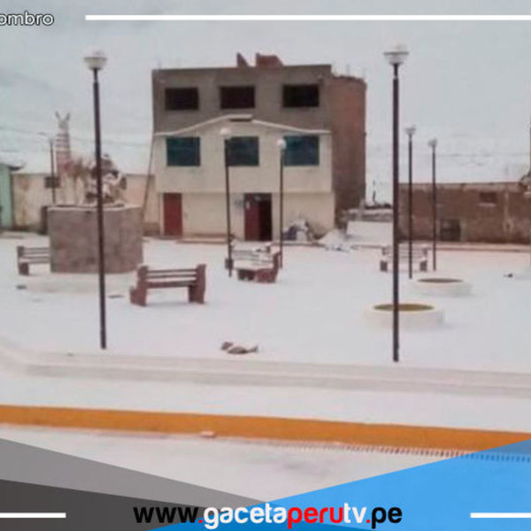 Lluvias, nieve, granizo y descenso de temperatura se prevé en la Sierra 