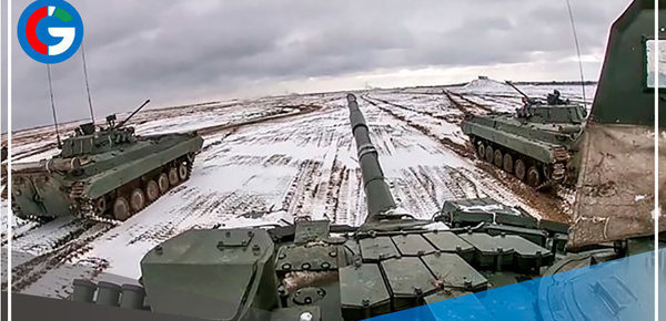 Fuerzas rusas siguen llegando a la frontera con Ucrania